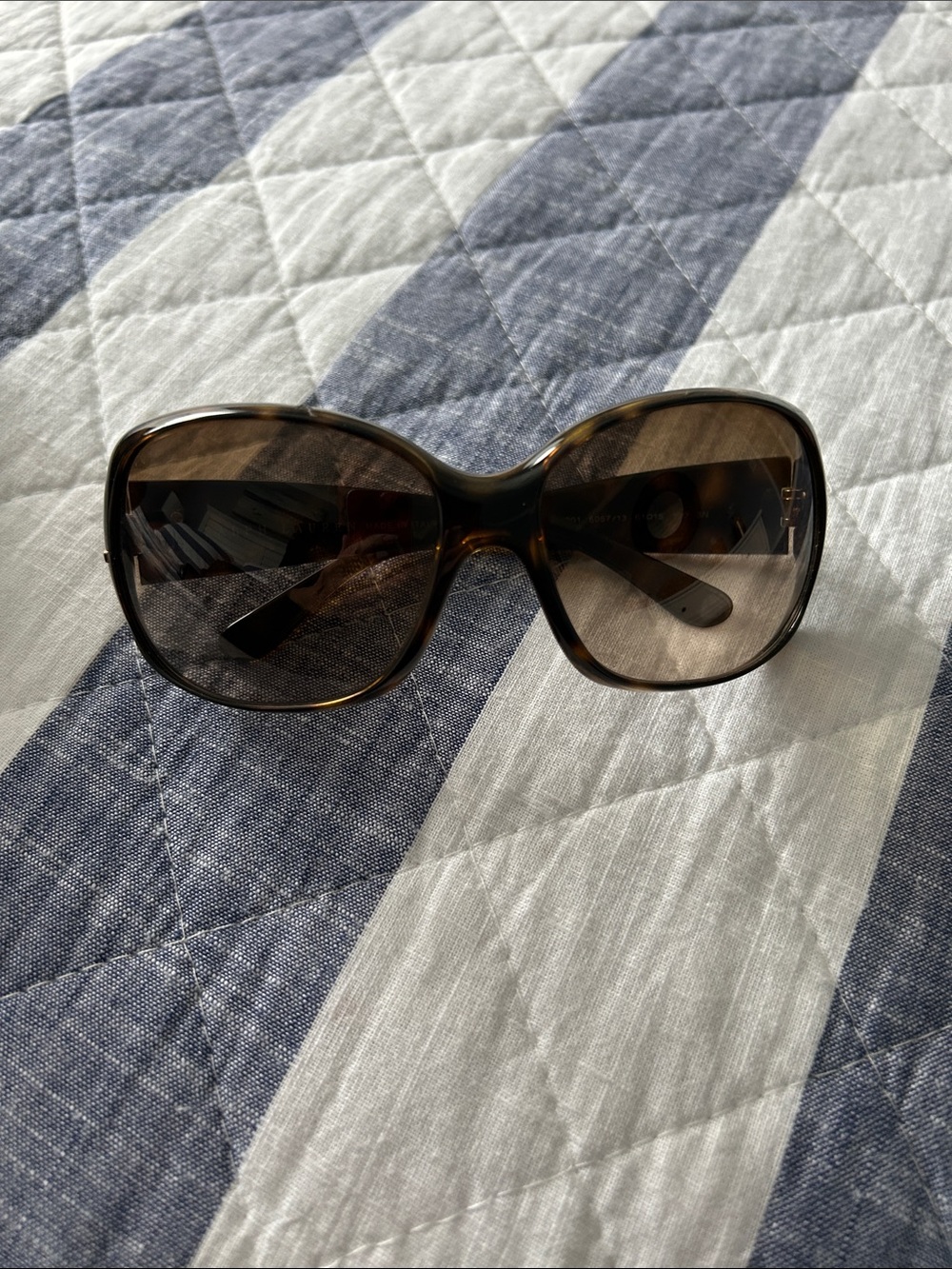 Oversized Ralph Lauren woman’s Tortoiseshell Sunglasses - Brown Lenses